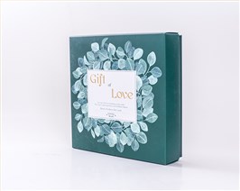 Gift of Love 綠(Lǜ)色卡[Kǎ]紙套盒