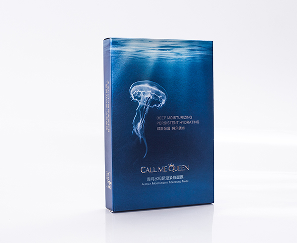 海月水母、面膜-銀卡盒