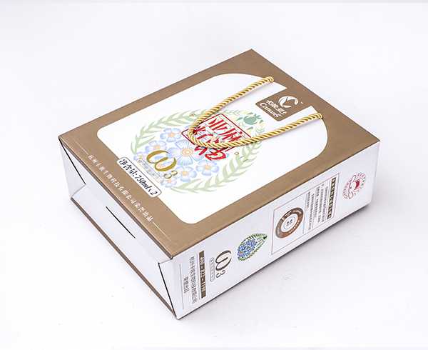 亞麻籽[Zǐ]油-手提瓦楞彩(Cǎi)盒